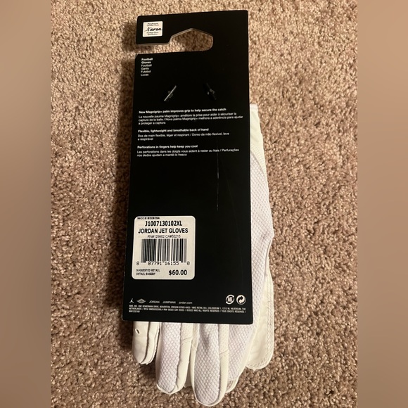 Jordan Jet Football Gloves XL - Picture 3 of 3